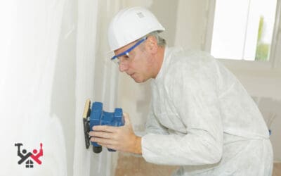 Jak usunąć starą farbę ze ściany za pomocą szlifierki